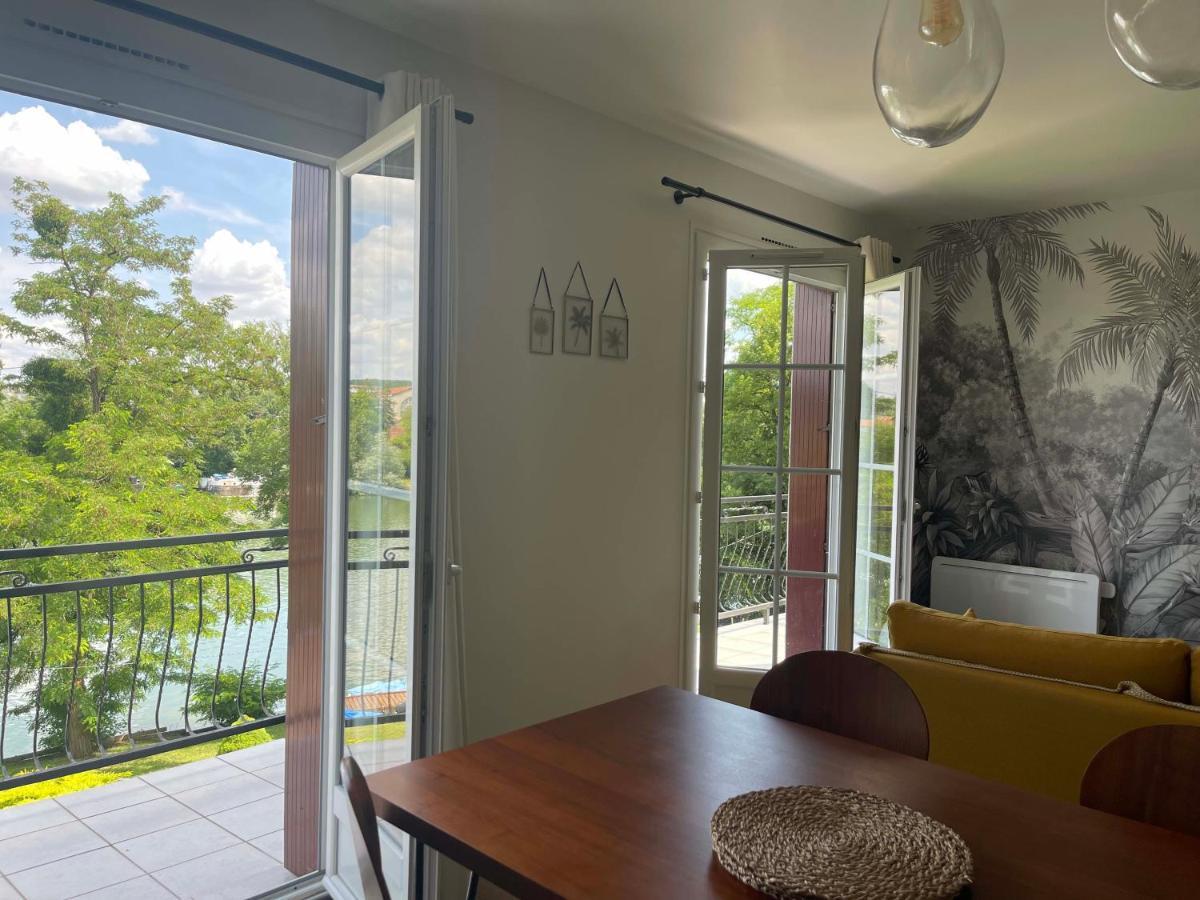 Ambiance Seine, Appartement Lumineux En Bordure De Seine - Chouette Thomery ภายนอก รูปภาพ